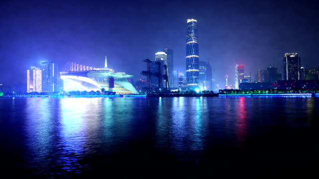 Night-scene-of-Guanghzou-city