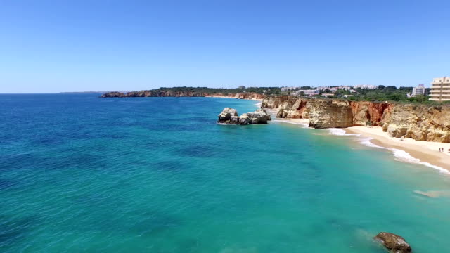 Aerial-from-Praia-da-Rocha-in-the-Algarve-Portugal