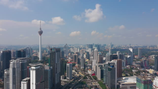 sunny-day-kuala-lumpur-city-downtown-famous-tower-aerial-panorama-4k-malaysia