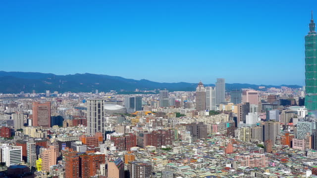 Ein-wunderschönes-Gebäude-Architektur-Stadtleben-in-Taipei-taiwan