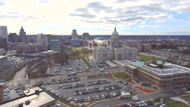 Providence-Rhode-Island-Skyline-and-State-Capitol-Building-Aerial-8