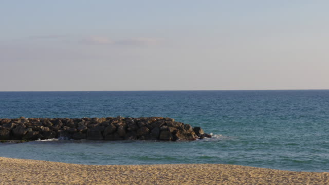 mediterranean-sea-coast-4k-caldes-d'estrac