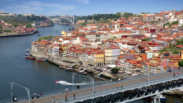 Porto-city-view,-Portugal