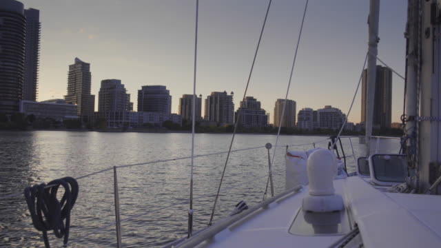 view-of-toronto-canada-from-a-sailboat-building-and-high-rise-tower