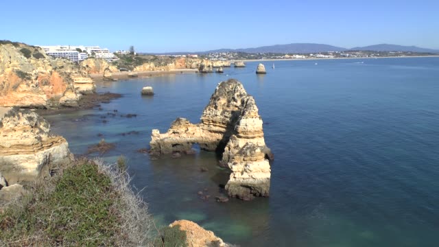 Algarve-coast-at-Lagos-Portugal