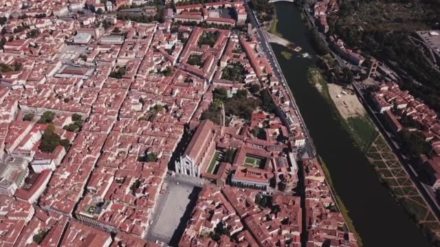 Luftbild-Drohne-Footage-video---Panorama-Blick-auf-Florenz