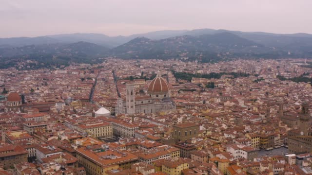 Florencia,-Italia---Vista-aérea