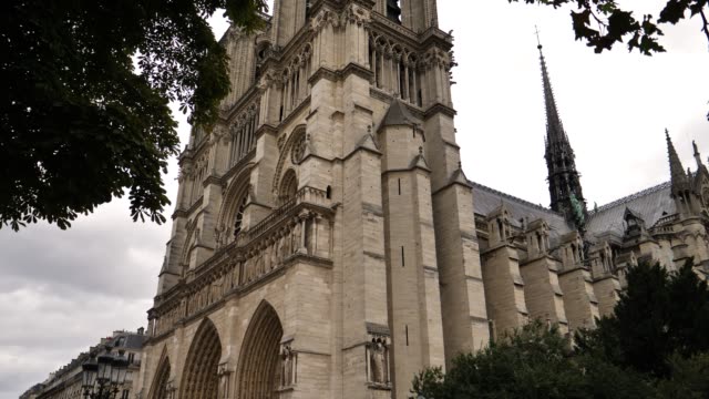 París,-Francia,-27-de-agosto-de-2018,-Catedral-de-Notre-Dame-de-París,-también-conocido-como-\'Nuestra-Señora-de-París\'