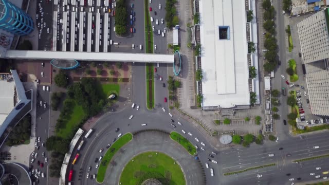 Aerial-of-Manila,-Philippines