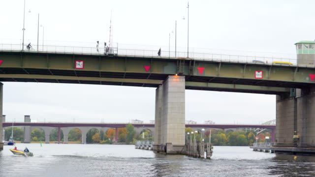 The-footbridge-in-the-city-of-Stockholm-in-Sweden