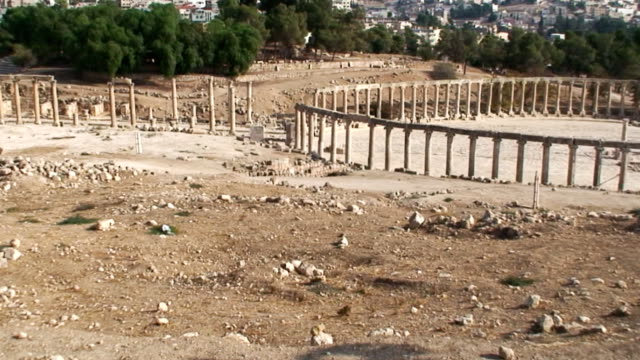 Forum-in-Jerash,-Jordan