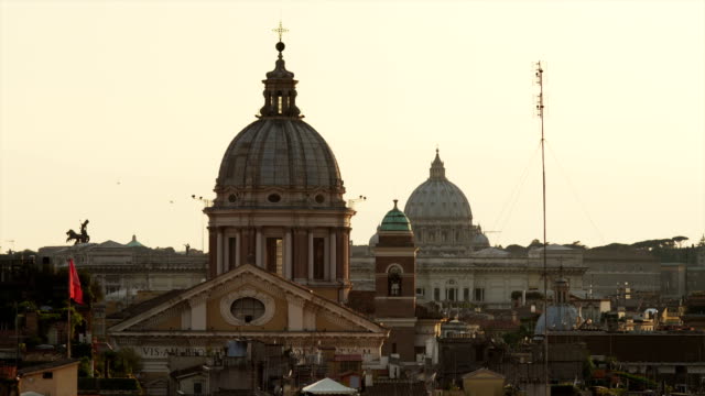 Stadtansicht-von-Rom-und-der-Vatikan
