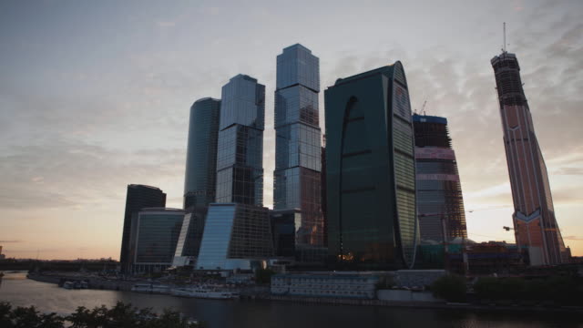 Rusia.-Moscú-de-2015-:-TL-4-K-Moscú-negocio-centro-internacional