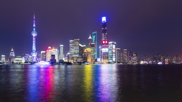 T/L-WS-LA-Shanghai-Lujiazui-Skyline-bei-Nacht