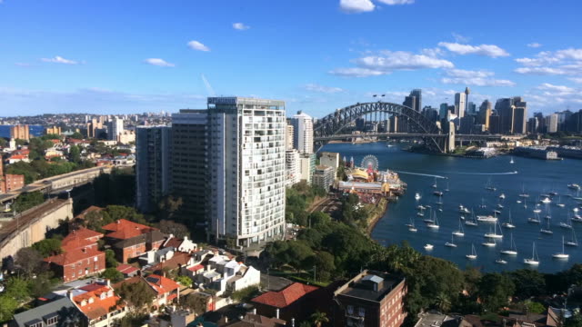 Vista-aérea-de-lapso-de-tiempo-del-horizonte-de-Sydney