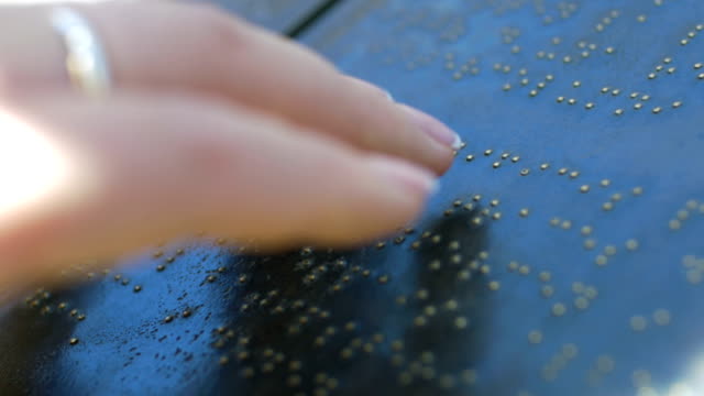 Blind-Braille-reading