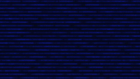 Matrix-Binärcode-Aus-Zahlen-Im-Dunklen-Raum