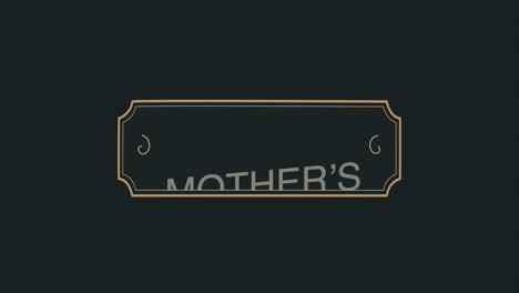 Mothers-Day-text-in-retro-frame-on-black-gradient