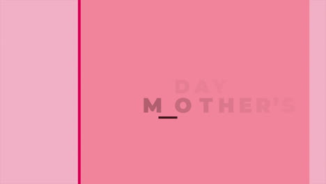 Muttertagstext-Mit-Roten-Linien-Auf-Rosa-Farbverlauf