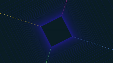 Neon-rainbow-dots-and-cubes-hole-in-dark-galaxy-1