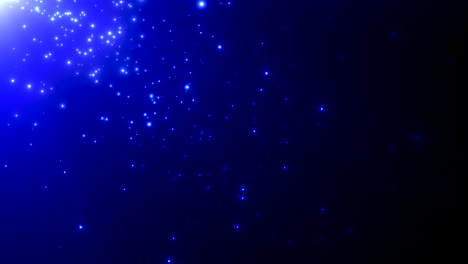 Blue-stars-and-glitters-in-dark-and-deep-galaxy-2