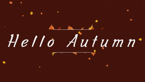 Hello-Autumn-with-maple-fall-yellow-and-red-leafs