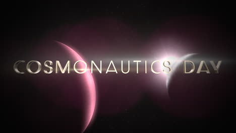 Cosmonautics-Day-with-red-planets-and-light-of-star-in-galaxy