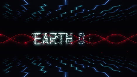 Earth-Day-with-waves-and-lines-HUD-elements-on-digital-screen