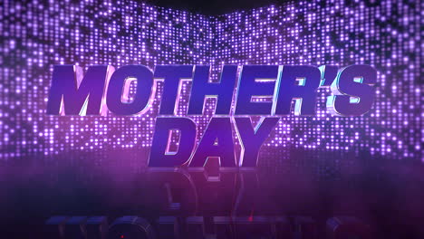 Mother-Day-with-purple-dots-light-on-award-stage