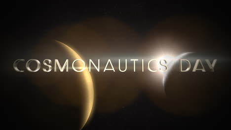 Cosmonautics-Day-with-yellow-planets-in-dark-galaxy