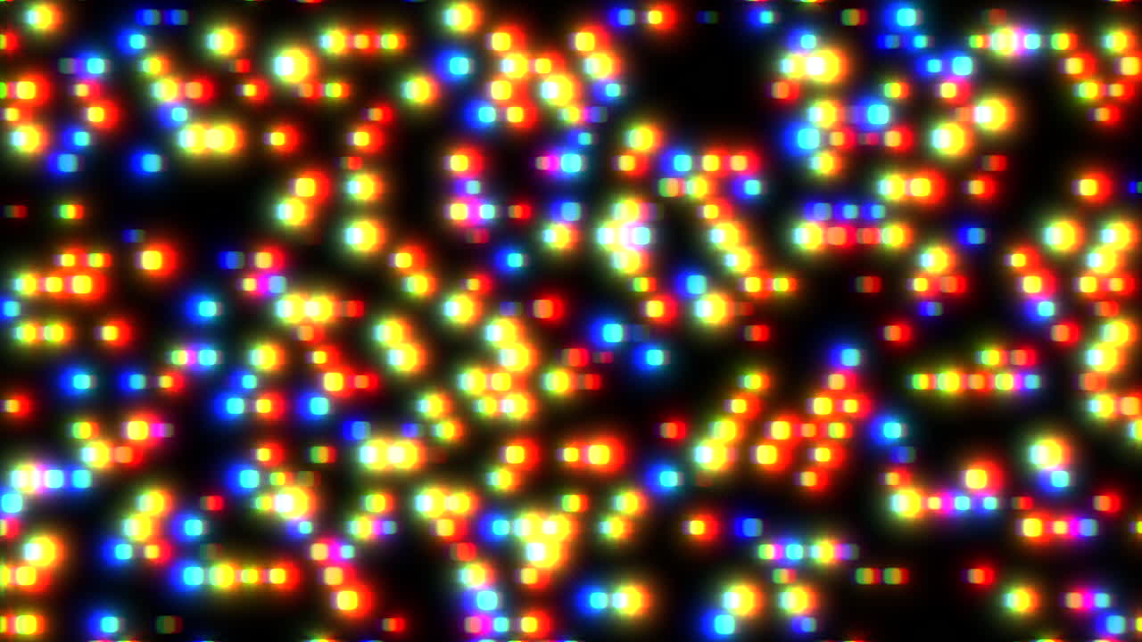 Moving Dots Animation Generator - Glitch Art