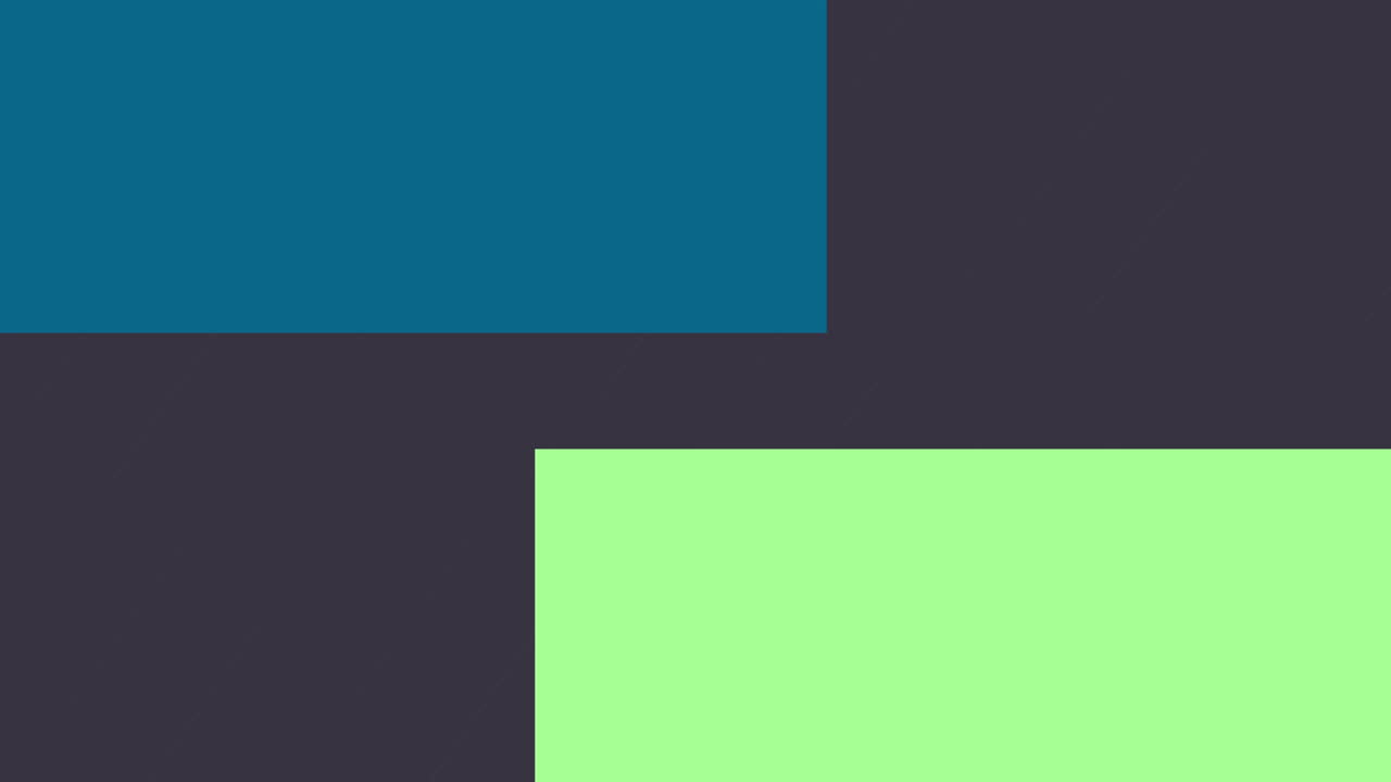 Premium stock video - Geometric green and blue lines on black gradient