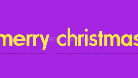 Rodando-Texto-De-Feliz-Navidad-En-Degradado-Púrpura-1