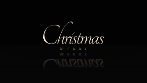 Elegance-Merry-Christmas-text-on-black-gradient
