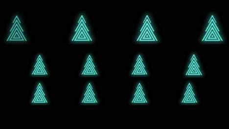 Christmas-trees-pattern-with-pulsing-neon-green-led-light-6