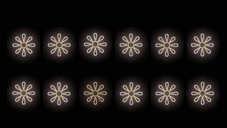 Pulsierendes-Neongelbes-Abstraktes-Sommerblumenmuster-In-Den-Reihen-9