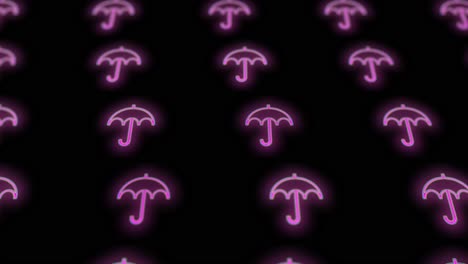 Umbrella-pattern-with-pulsing-neon-pink-led-light-6