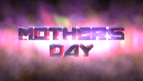 Mothers-Day-with-disco-neon-light-on-club-stage