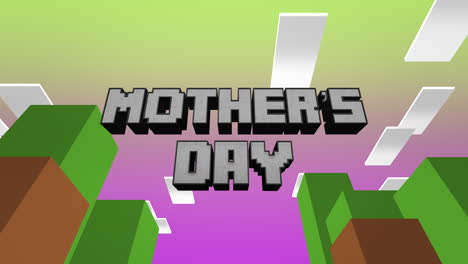 Retro-Mothers-Day-text-on-game-pattern