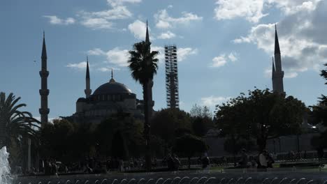 Sultanahmet-silhouette-time-lapse