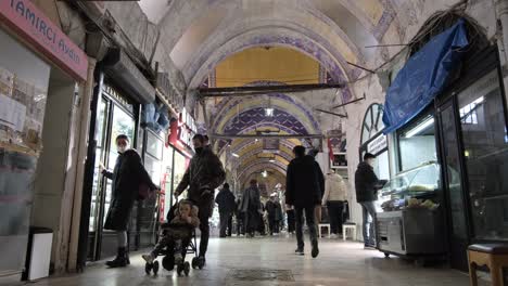 The-ceiling-of-the-covered-bazaar-decorated-with-Turkish-culture-motifs