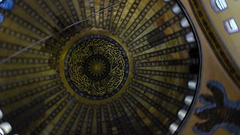Hagia-Sophia-dome-motion-roll-camera-view