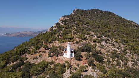 Aussichtspunkt-Leuchtturm-In-Klippe