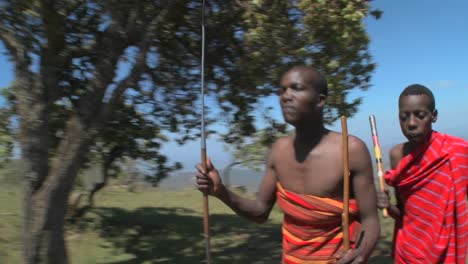 Masai-warriors-perform-a-ritual-dance-in-Kenya-Africa-10