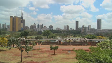 A-good-wide-shot-of-the-city-of-Nairobi-Kenya