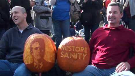 Two-guys-with-carved-pumpkins-at-the-Jon-Stewart-rally-to-restore-sanity