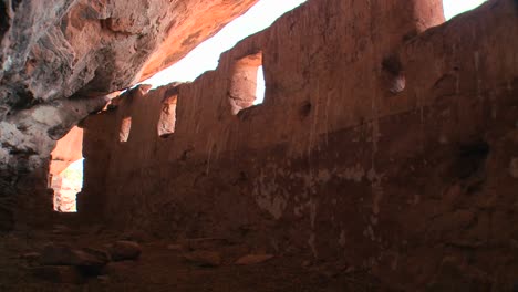 Sunlight-shines-through-an-ancient-Anasazi-ruin-in-Utah