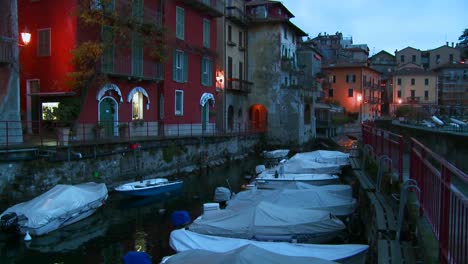 A-beautiful-small-Italian-village-at-night-1
