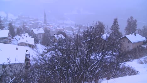 Establishing-shot-of-the-town-of-St-Moritz-Switzerland-in-winter-5