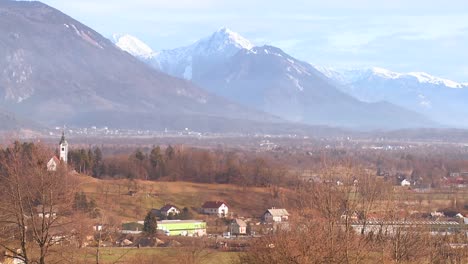 The-countryside-of-Slovenia-or-an-Eastern-European-nation
